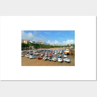 Tenby Harbour, Wales Posters and Art